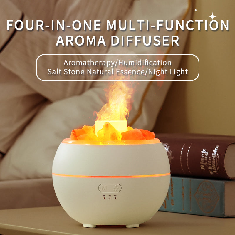Aromatherapy Essential Oil Diffuser with Ultrasonic Mist Auto Shut-Off Air Humidifier Light for Home Bedroom Office