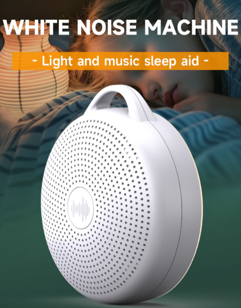 Sound Machine White Noise Machine With 20 Non Looping Natural Soothing Sounds Memory Function 32 Levels Of Volume Powered By AC Or USB And Sleep Sound Timer Therapy For Baby Kids Adults