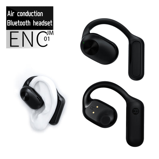 YSYQ OWS Environmental Noise Cancellation Ture Headphones Wireless Bluetooth 5.3 Earbuds Ear Hook Open Ear For Sports Running Cycling