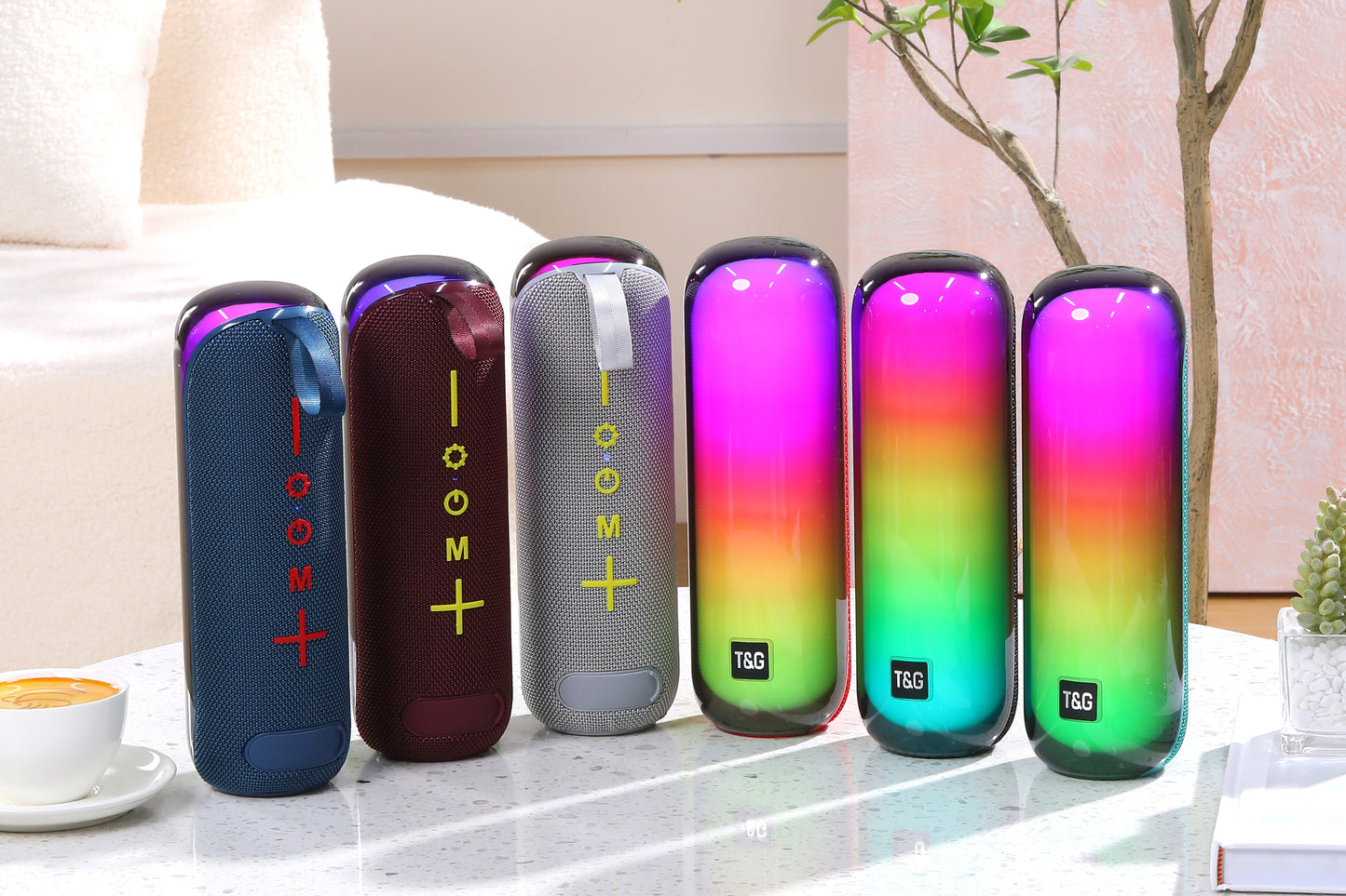 led Bluetooth speaker