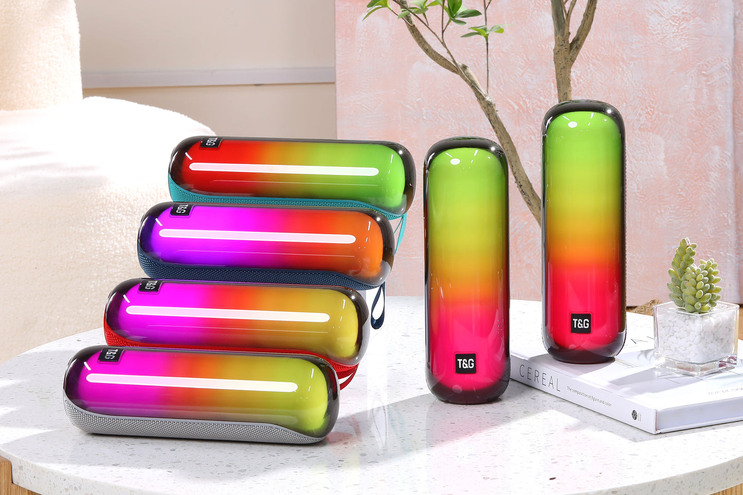 led Bluetooth speaker