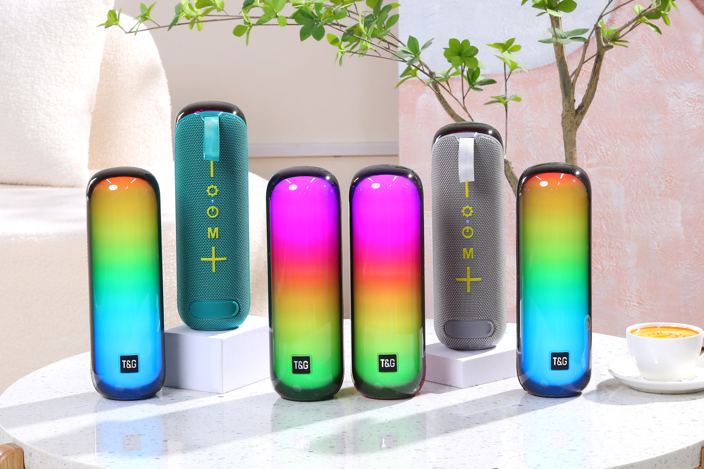 led Bluetooth speaker