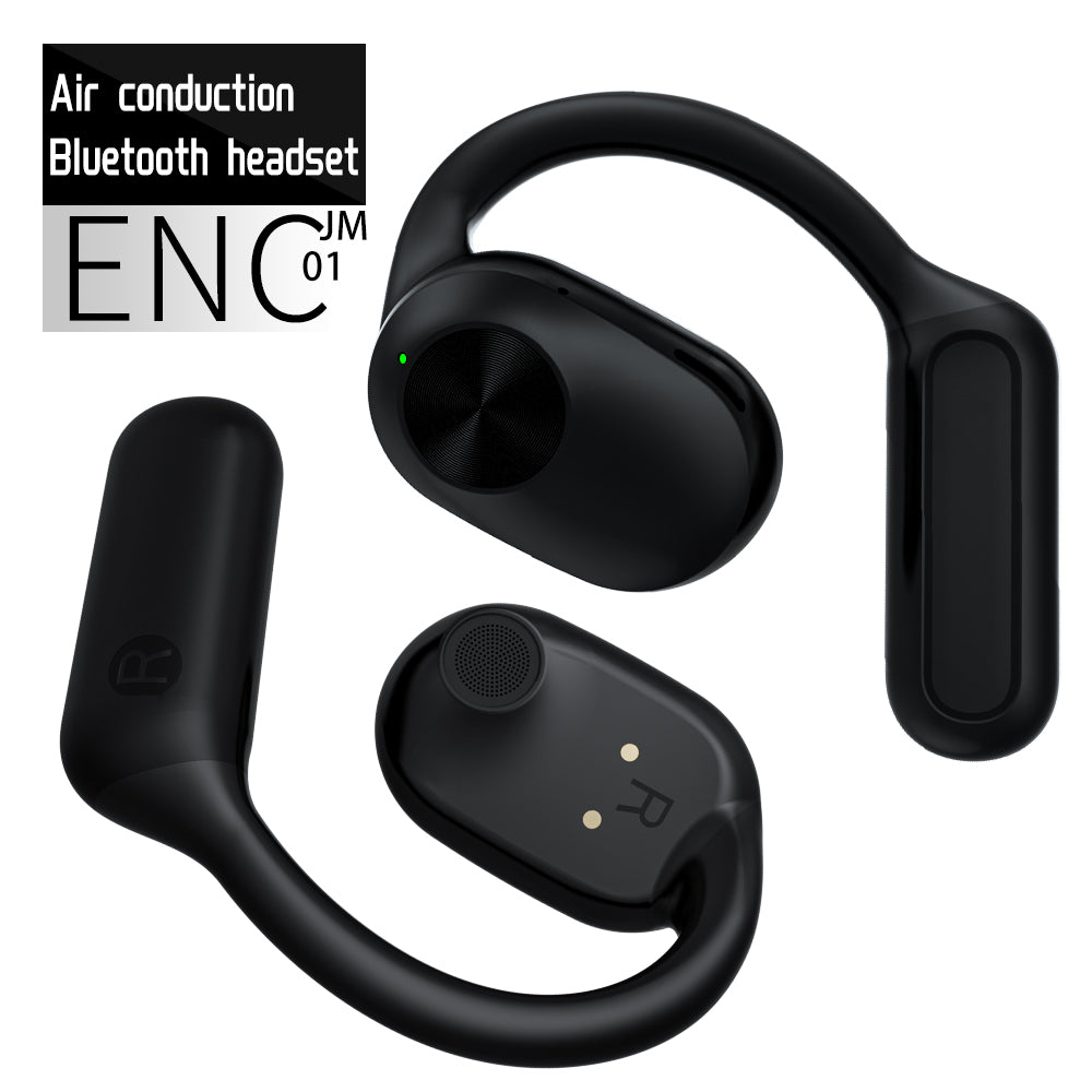 YSYQ OWS Environmental Noise Cancellation Ture Headphones Wireless Bluetooth 5.3 Earbuds Ear Hook Open Ear For Sports Running Cycling