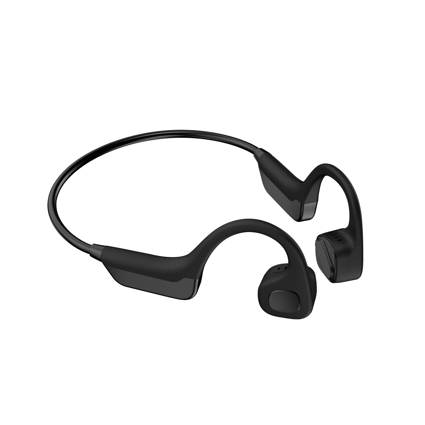 Bone Conduction Headphones - Bluetooth Open Ear Sport Headphones with Mic - Sweat Resistant Wireless Headphones for Running Workout - Bone Induction Bluetooth Headset Earphones up to 6h Playtime