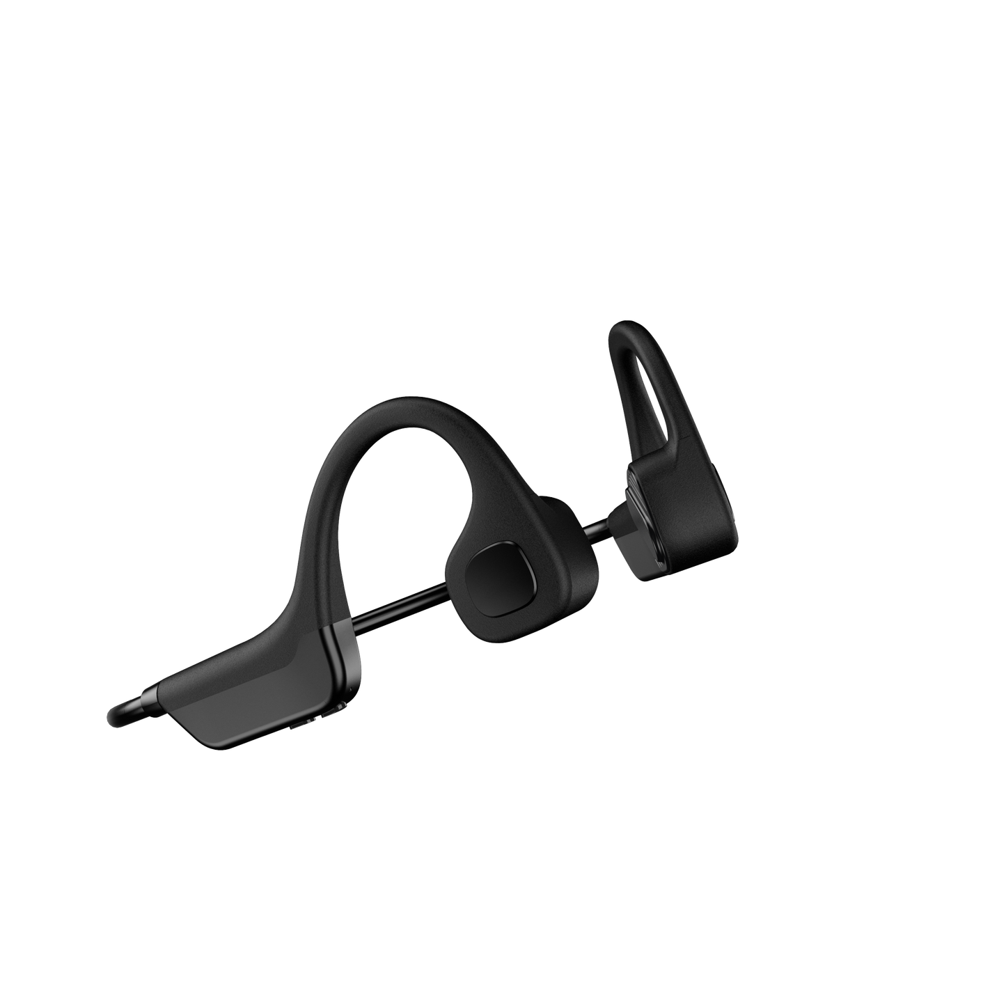 Bone Conduction Headphones - Bluetooth Open Ear Sport Headphones with Mic - Sweat Resistant Wireless Headphones for Running Workout - Bone Induction Bluetooth Headset Earphones up to 6h Playtime