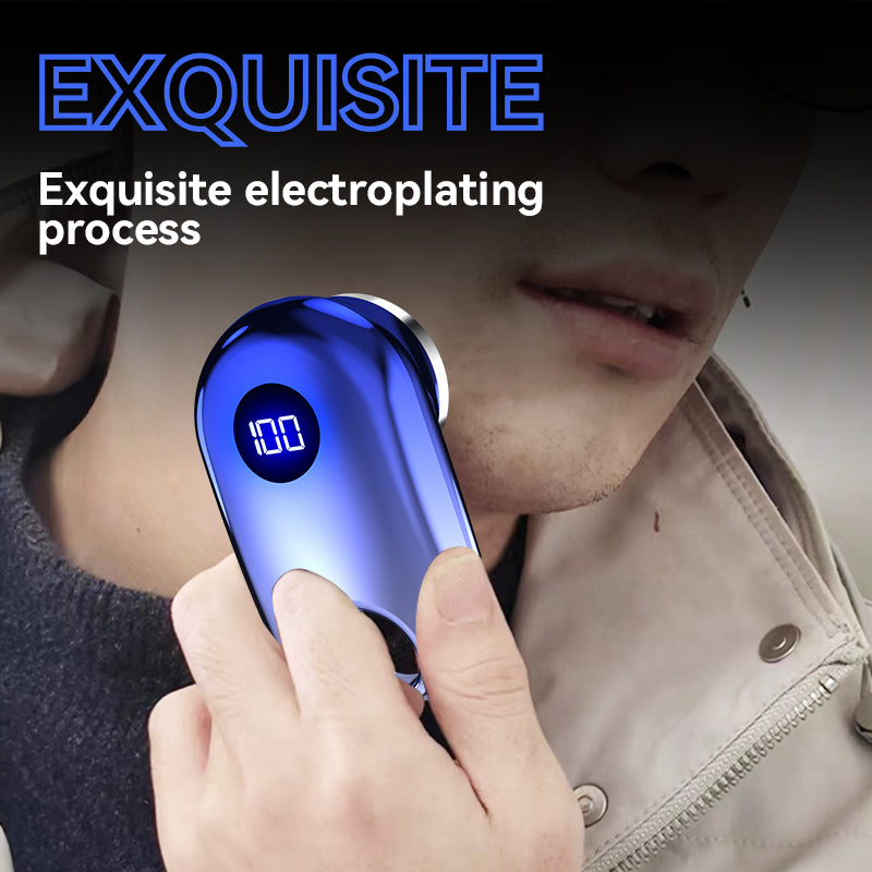 Portable shaver long standby compact tyoe charging LED power display colorful atmosphere light travel new models