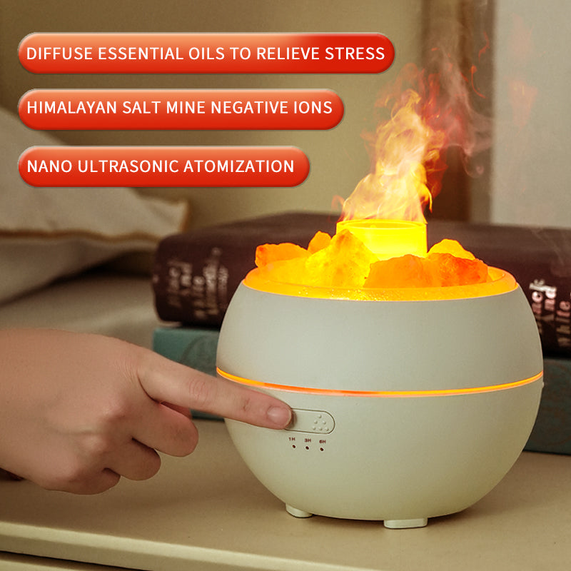 Aromatherapy Essential Oil Diffuser with Ultrasonic Mist Auto Shut-Off Air Humidifier Light for Home Bedroom Office