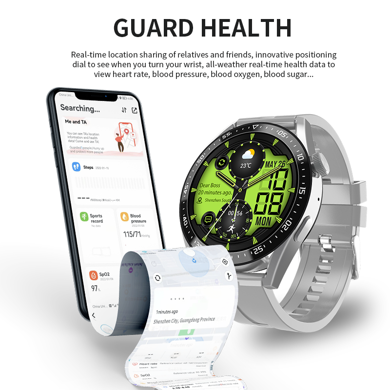 Smart Watch 1.39 Inch  Always On Display for Android Phone and iOS Compatible iPhone Samsung Men's Women's Oxygen Heart Rate Monitor  Smart Watch Fitness Tracker