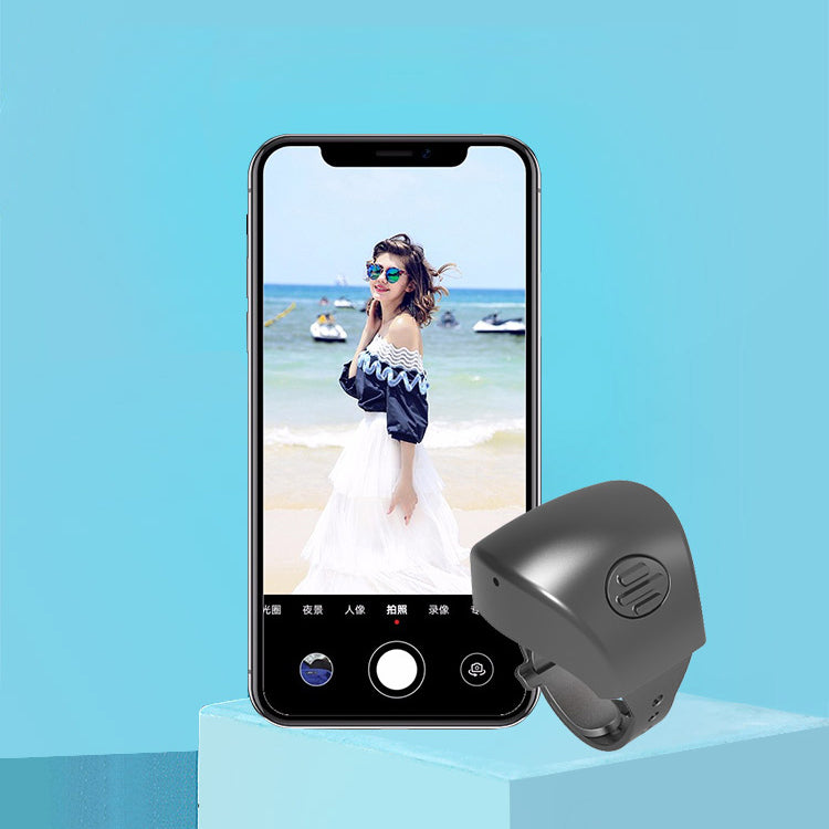 Bluetooth Selfie Remote Control Wireless Camera Shutter Compatible with iPhone/Android Cell Phone Mobiles, HD Selfie Clicker for Taking Photos Videos Handsfree