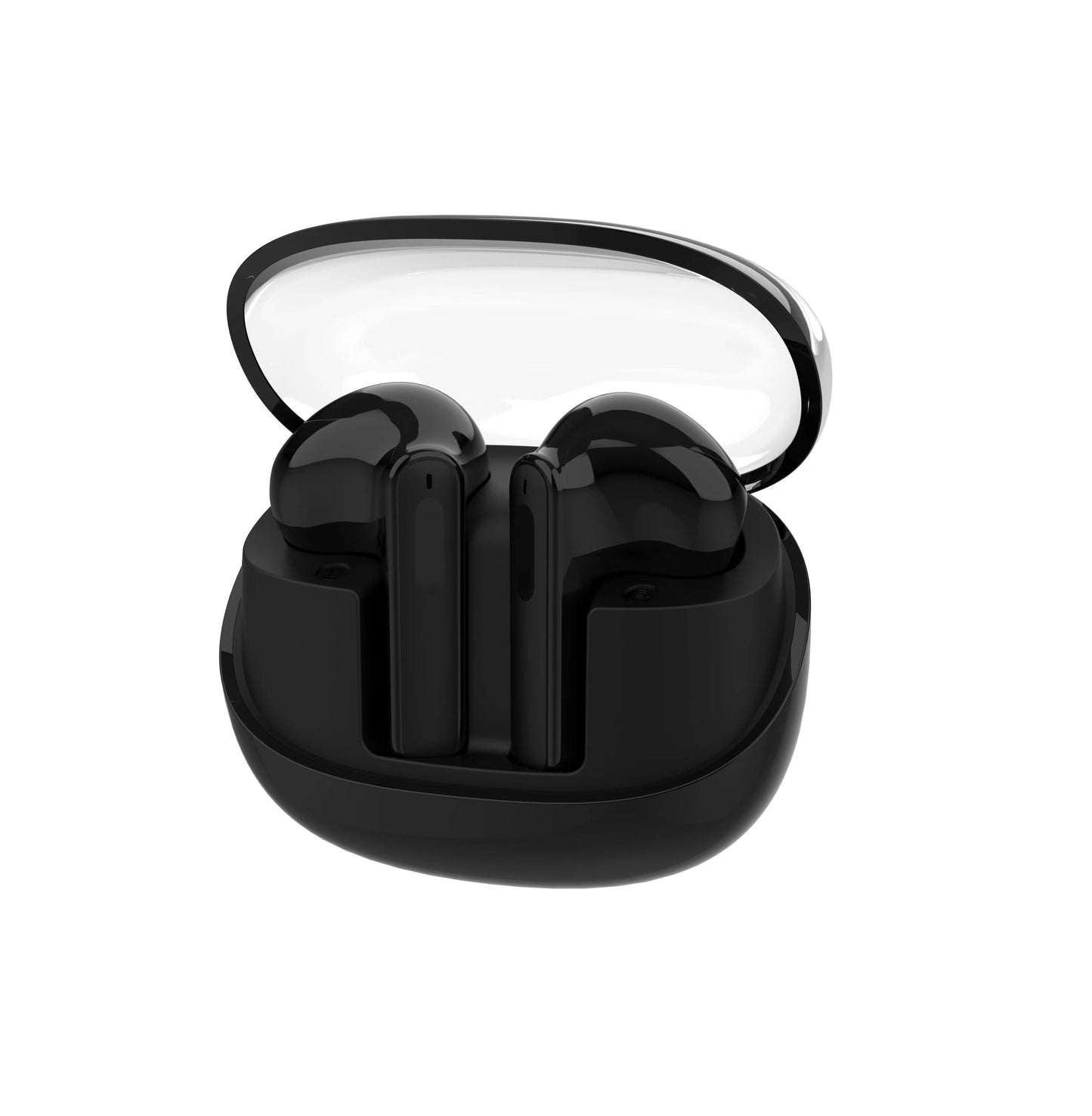 Transparent true wireless Bluetooth headset