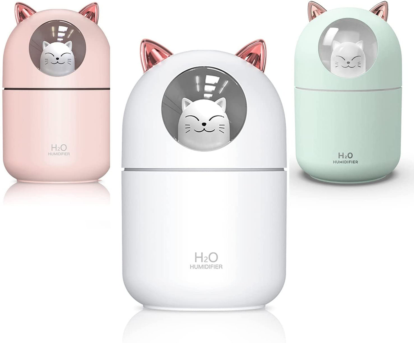 Humidifiers for Bedroom Portable for baby Ultrasonic Cool Mist Humidifier for Small Rooms, Humidifying Unit Ideal for Office with High and Low Mist Settings