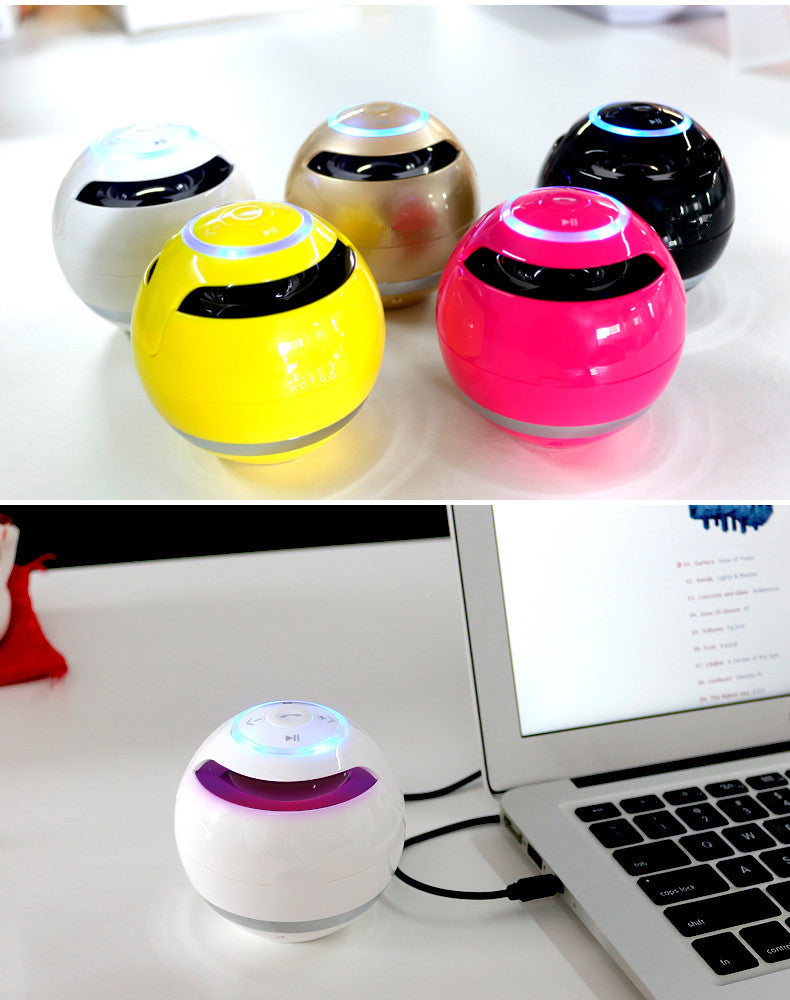 Wireless Bluetooth Speaker- Rock Ball Hands Free Bluetooth Speaker