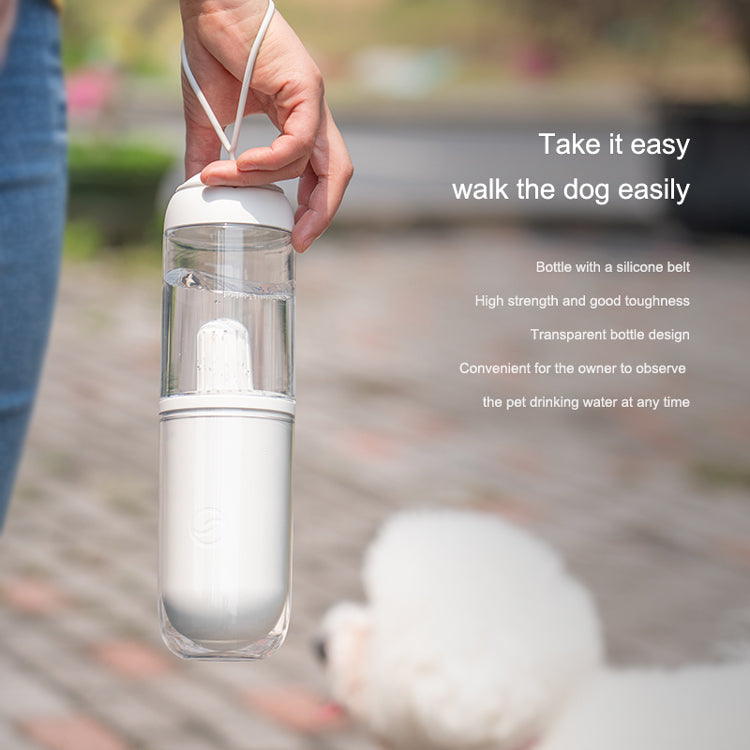 Water Bottle, Leak Proof Portable Puppy Water Dispenser with Drinking Feeder for Pets Outdoor Walking, Hiking, Travel