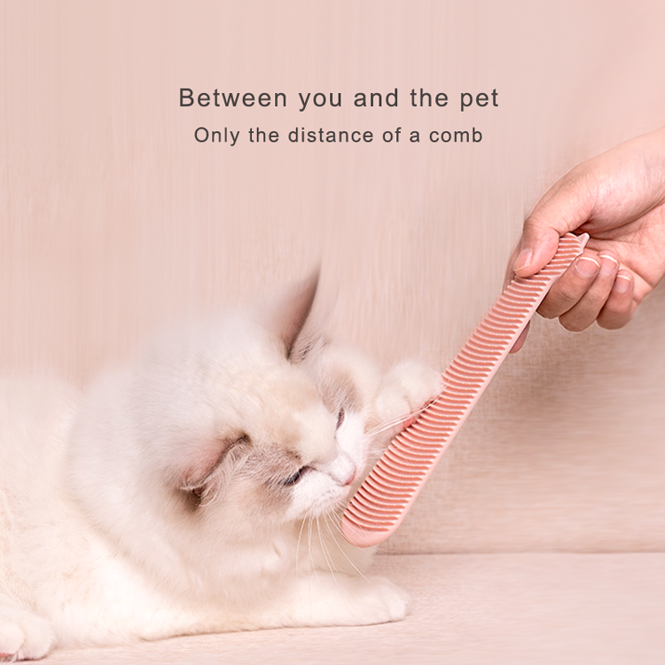 Pet Cat Hair Tongue Comb Clean Massage Experience Grooming Tool Supply, for Long Short Haired Dogs and Cats