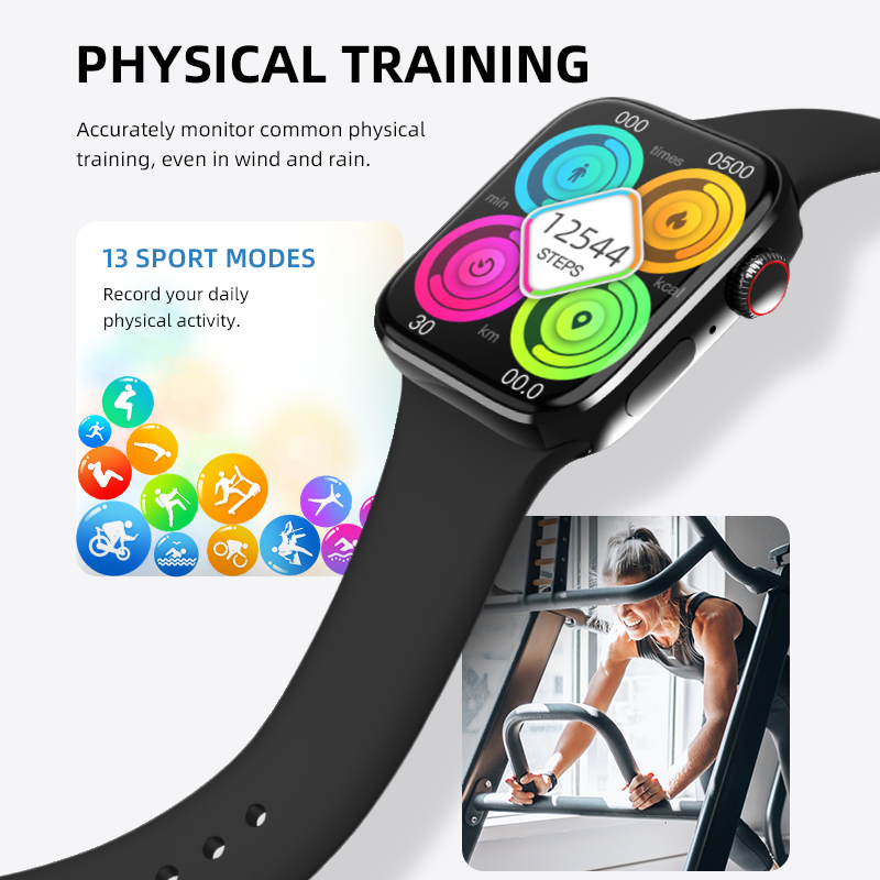 Smart Watch Android/iOS/Samsung Smartphone Smart Watch, Heart Rate Monitor, Sleep Tracker, Fitness Tracker with Pedometer, IP67Waterproof Activity Tracker, Men and Women