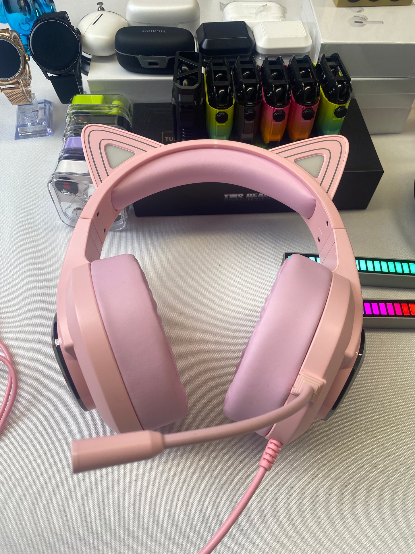 Cat Ears 3.5 Headsets with headphones