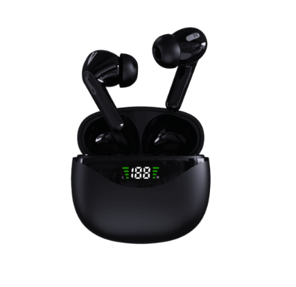 Real wireless Bluetooth headset compact LED display