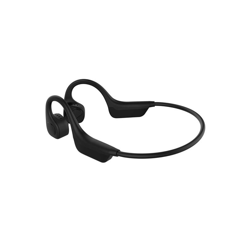 Bone Conduction Headphones - Bluetooth Open Ear Sport Headphones with Mic - Sweat Resistant Wireless Headphones for Running Workout - Bone Induction Bluetooth Headset Earphones up to 6h Playtime